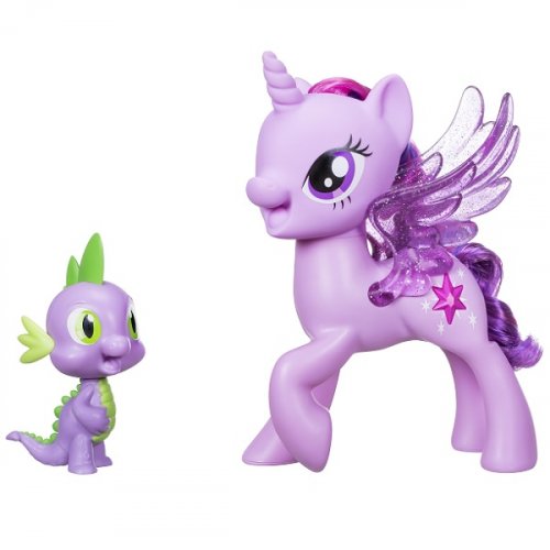 Игрушка Hasbro MLP "Сияние" Поющие Твайлайт и Спайк