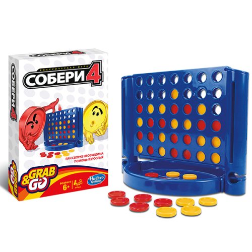 Hasbro Other Games Игра дорожная "Собери 4"