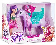 Zuru Набор игровой Sparkle Girlz Фея с единорогом					