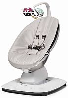 4moms Кресло-качалка MamaRoo New / цвет серебро