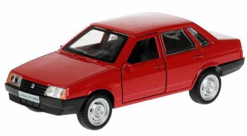 Технопарк Металлическая модель «Lada 21099 «Спутник» / цвет красный