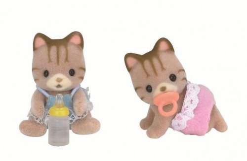 Sylvanian Families Набор Полосатые котята-двойняшки 2 шт