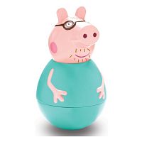 игрушка Peppa pig фигурка неваляшка папа пеппы